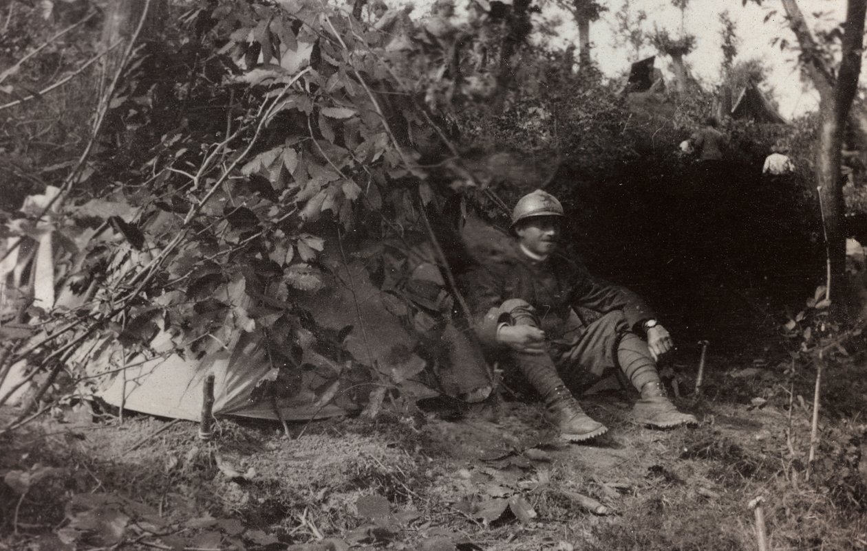 Album "Pictures of War II": Italienska soldater i Val Chiusone till Podsenica, 09/1917 (s/v foto) av Gigliucci Gigliucci