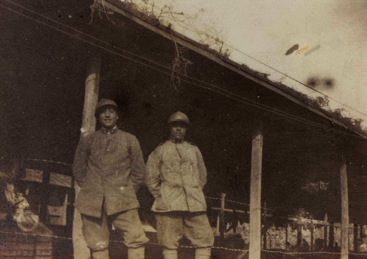 Album "Pictures of War II": Italienska soldater i Val Chiusone till Podsenica, 09/1917 (s/v foto) av Gigliucci Gigliucci
