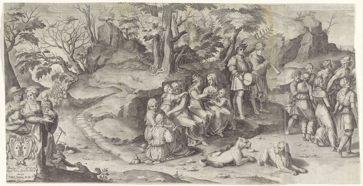 Isak och Rebeckas äktenskap (sida 1) av Gijsbert Van Veen