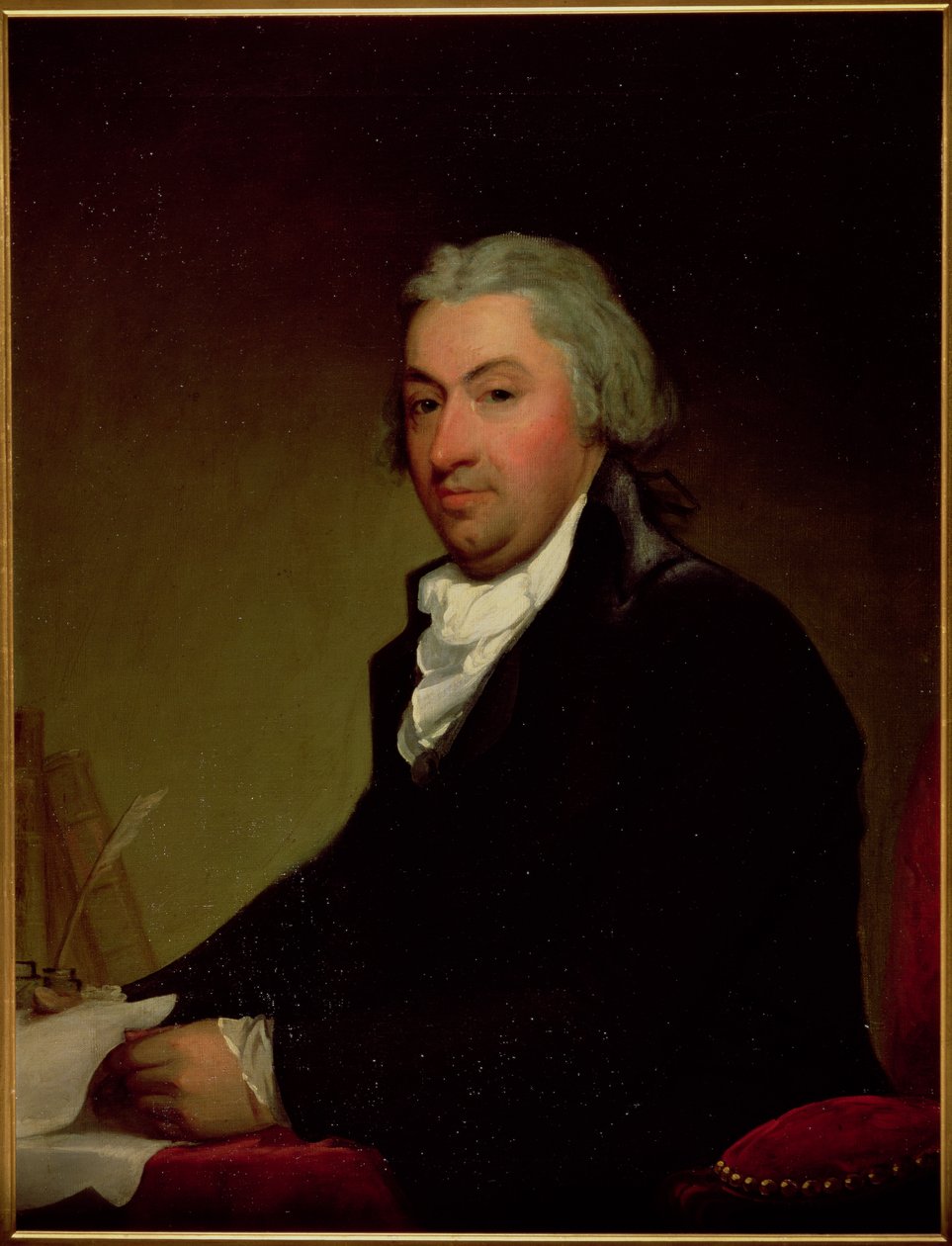 Kansler Robert Livingston, ca 1794 (olja på linne) av Gilbert Stuart