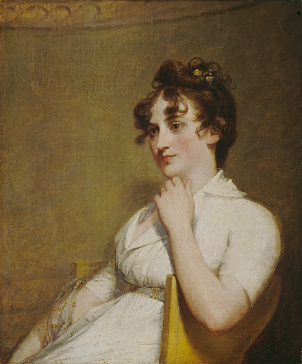 Eleanor Parke Custis Lewis (fru Lawrence Lewis), 1804 av Gilbert Stuart