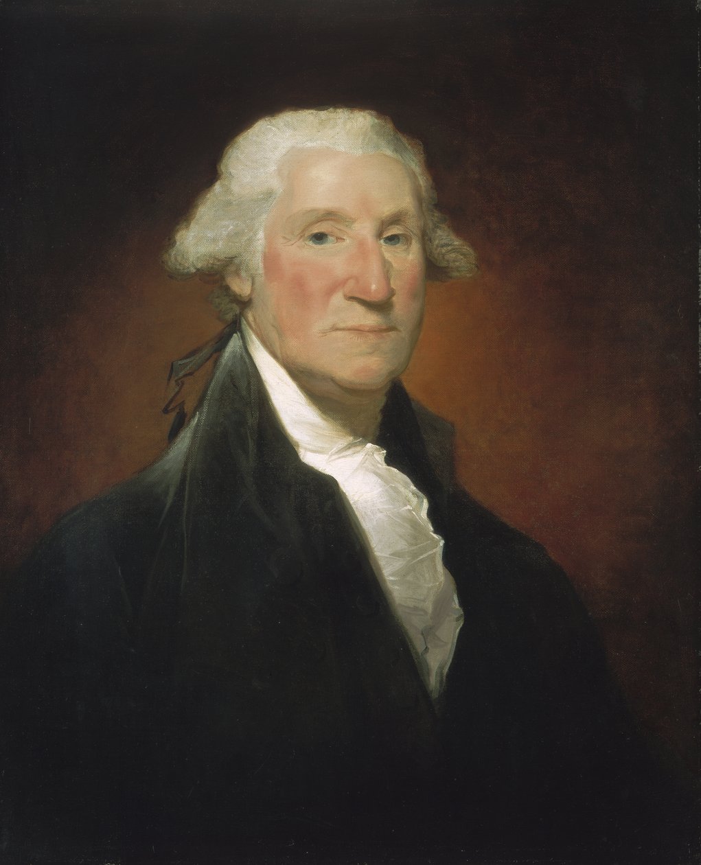 George Washington (porträtt av Vaughan), 1795 av Gilbert Stuart