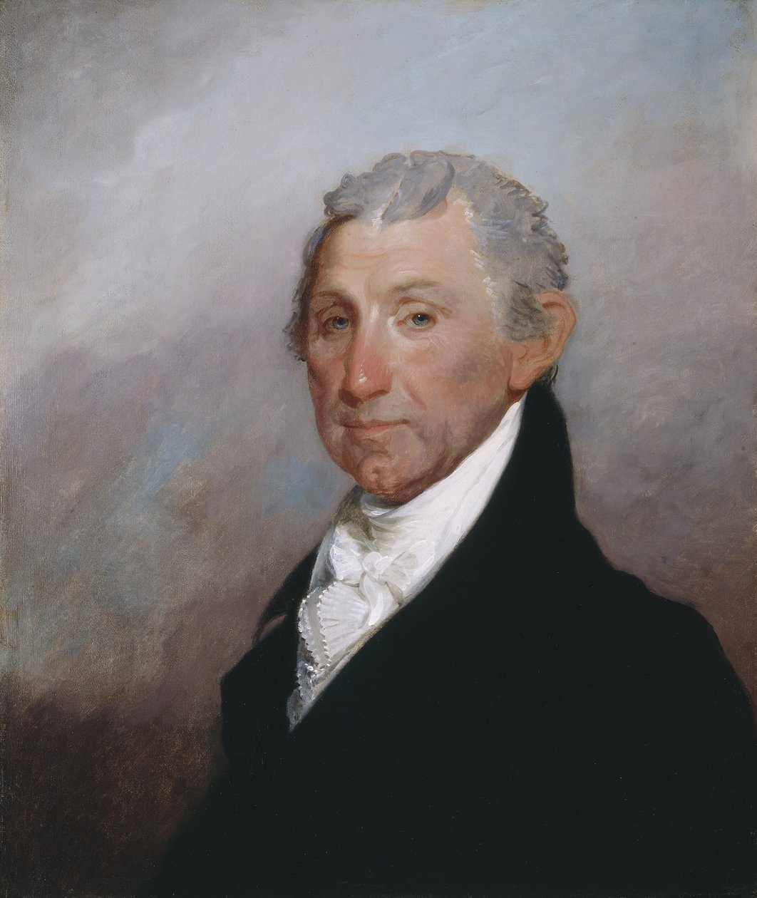 James Monroe, ca 1817 (olja på trä) av Gilbert Stuart