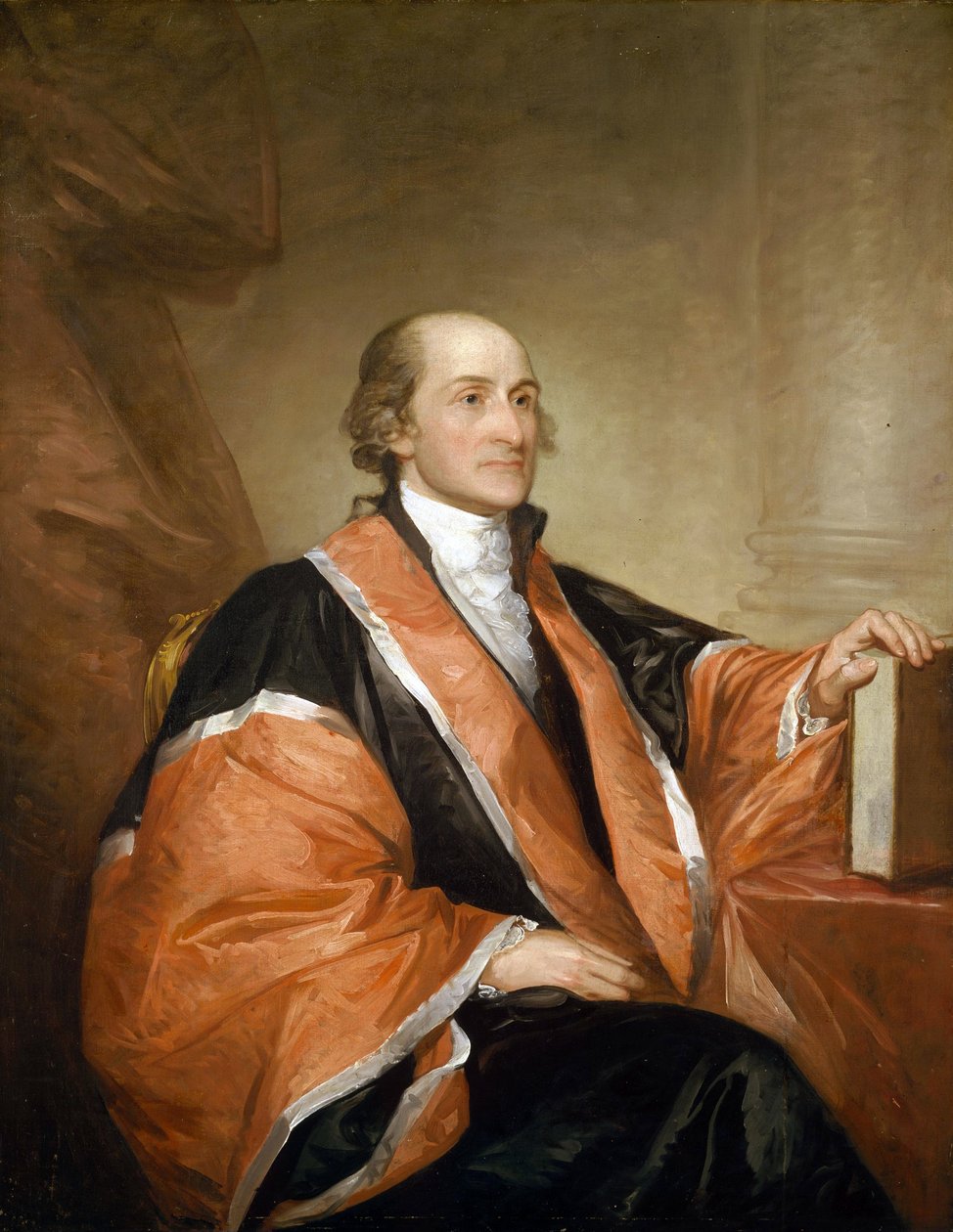 Porträtt av John Jay av Gilbert Stuart