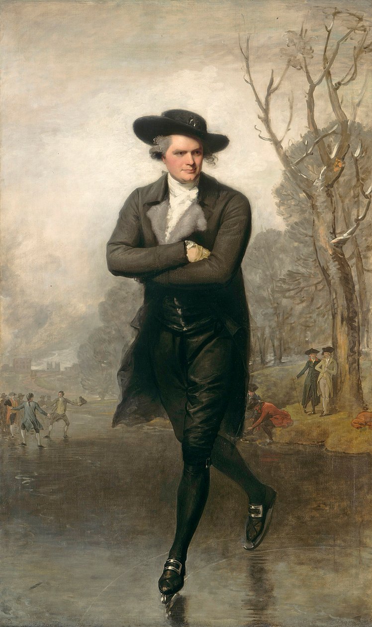 Skatern (Porträtt av William Grant), 1782 av Gilbert Stuart