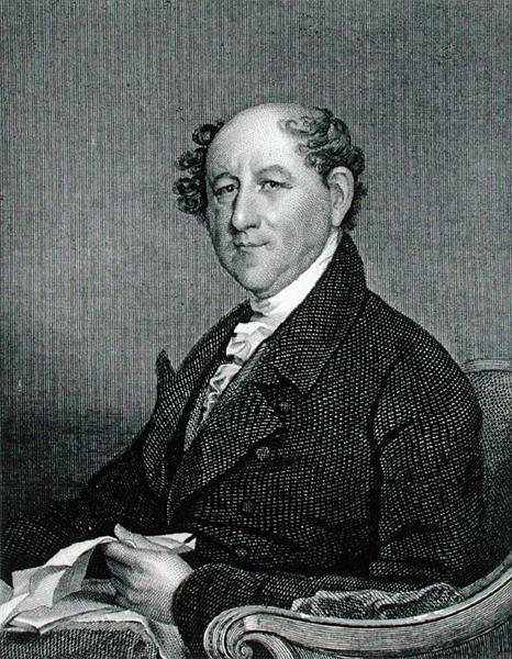 Rufus King (1755-1827) graverad av Thomas Kelly (c.1795-c.1841) (gravyr) av Gilbert (after) Stuart