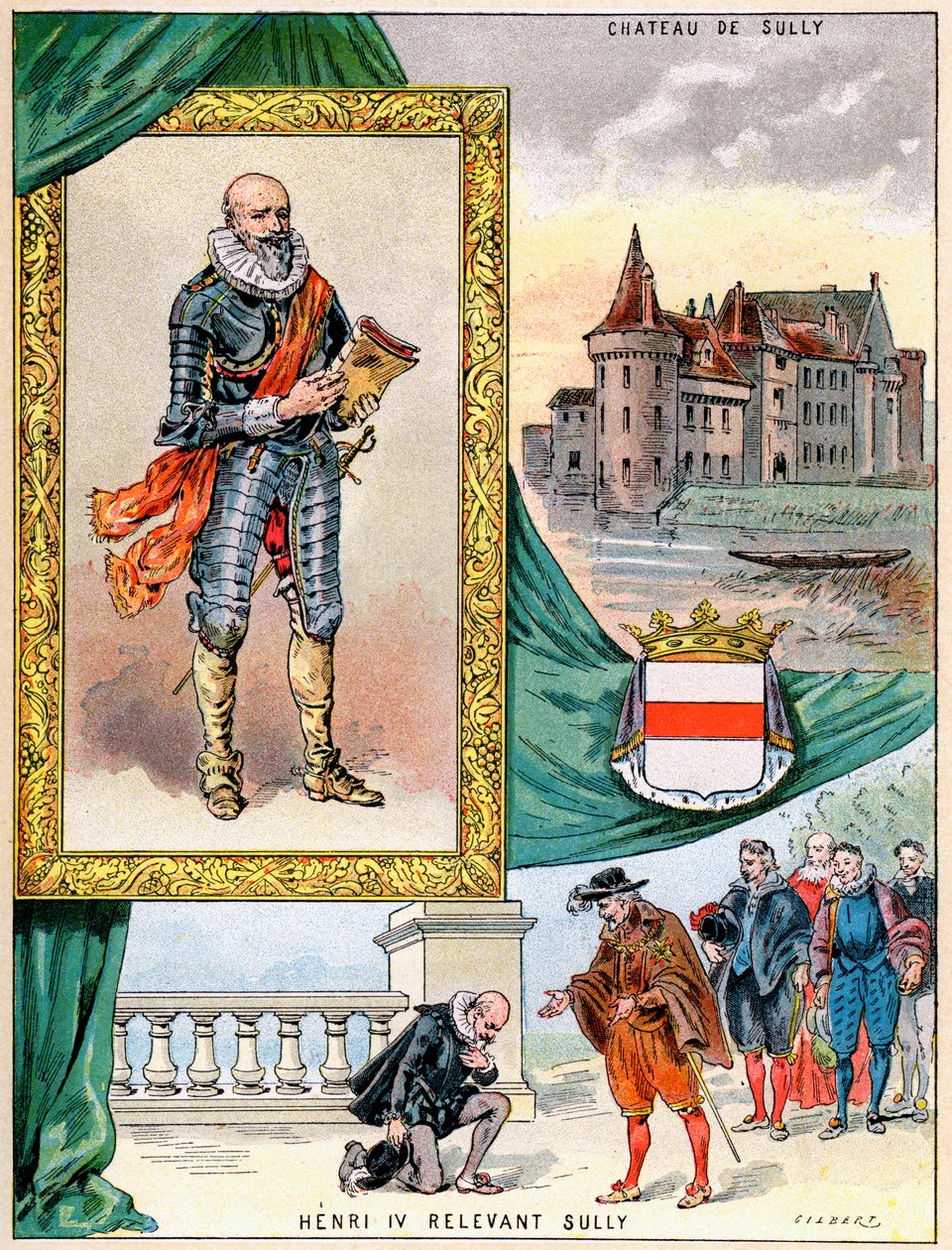 Maximilien de Bethune, hertig av Sully, 1898 av Gilbert