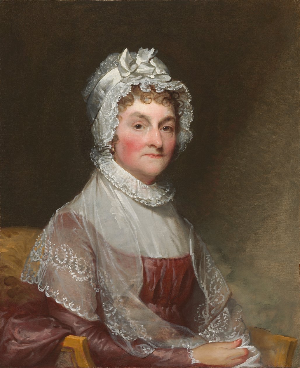 Abigail Smith Adams av Gilbert Stuart