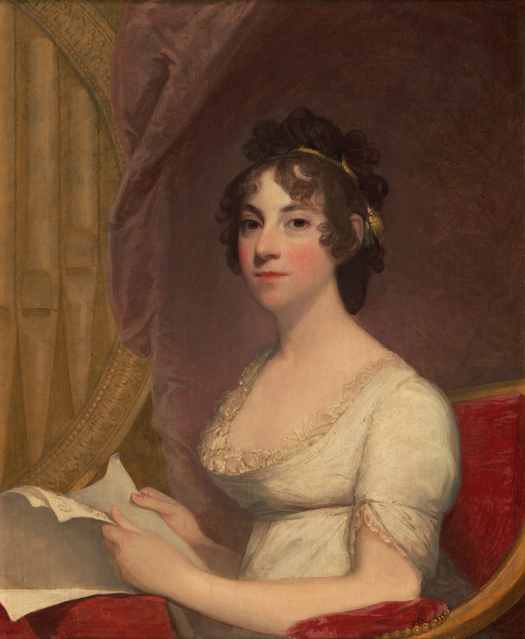 Anna Maria Brodeau Thornton (Mrs. William Thornton) av Gilbert Stuart