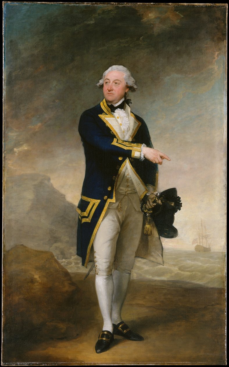 Kapten John Gell av Gilbert Stuart
