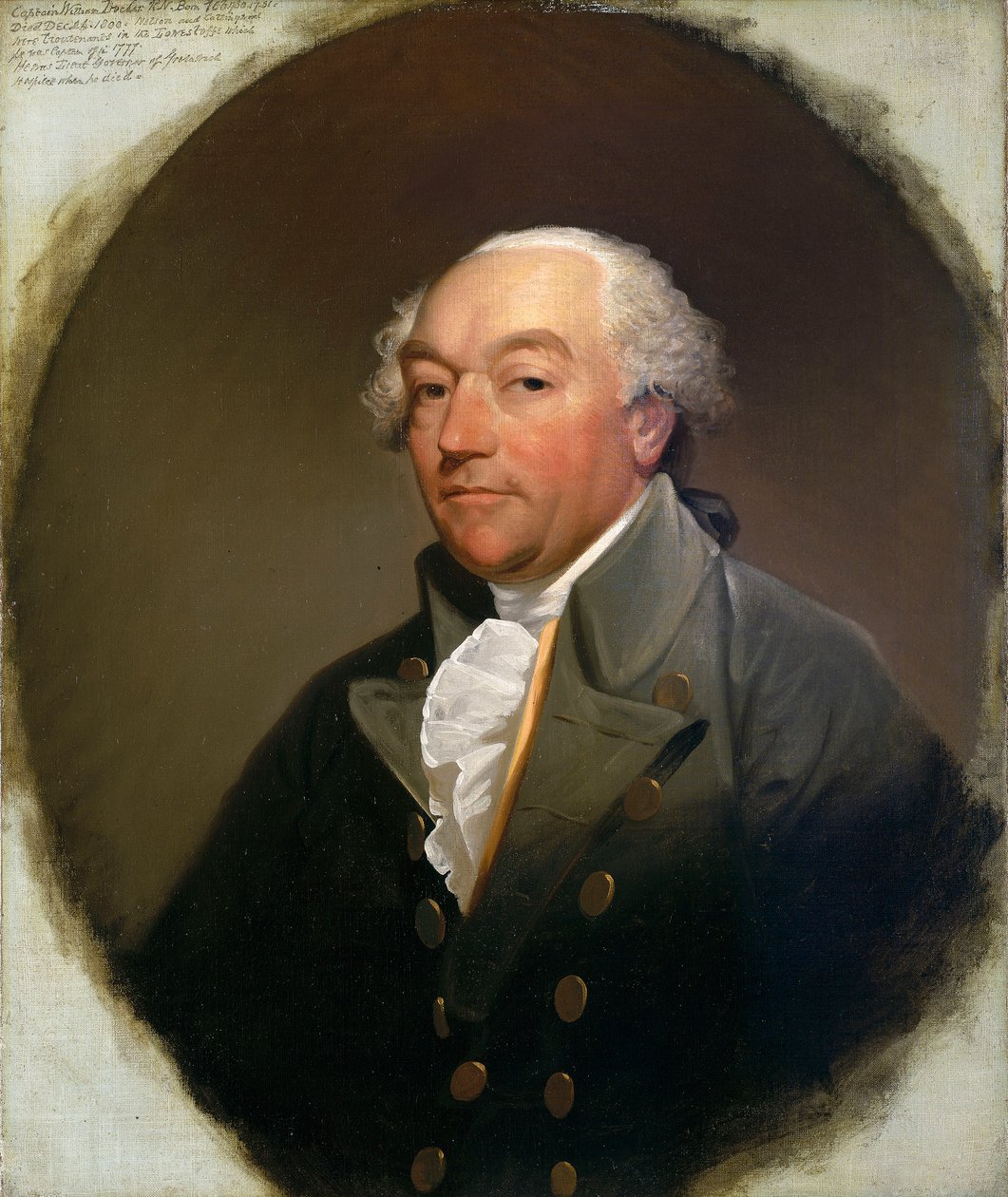 Kapten William Locker (1731-1800), ca 1785 (olja på duk) av Gilbert Stuart