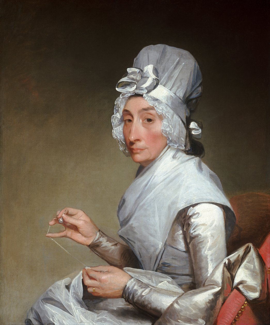 Catherine Brass Yates (fru Richard Yates) av Gilbert Stuart