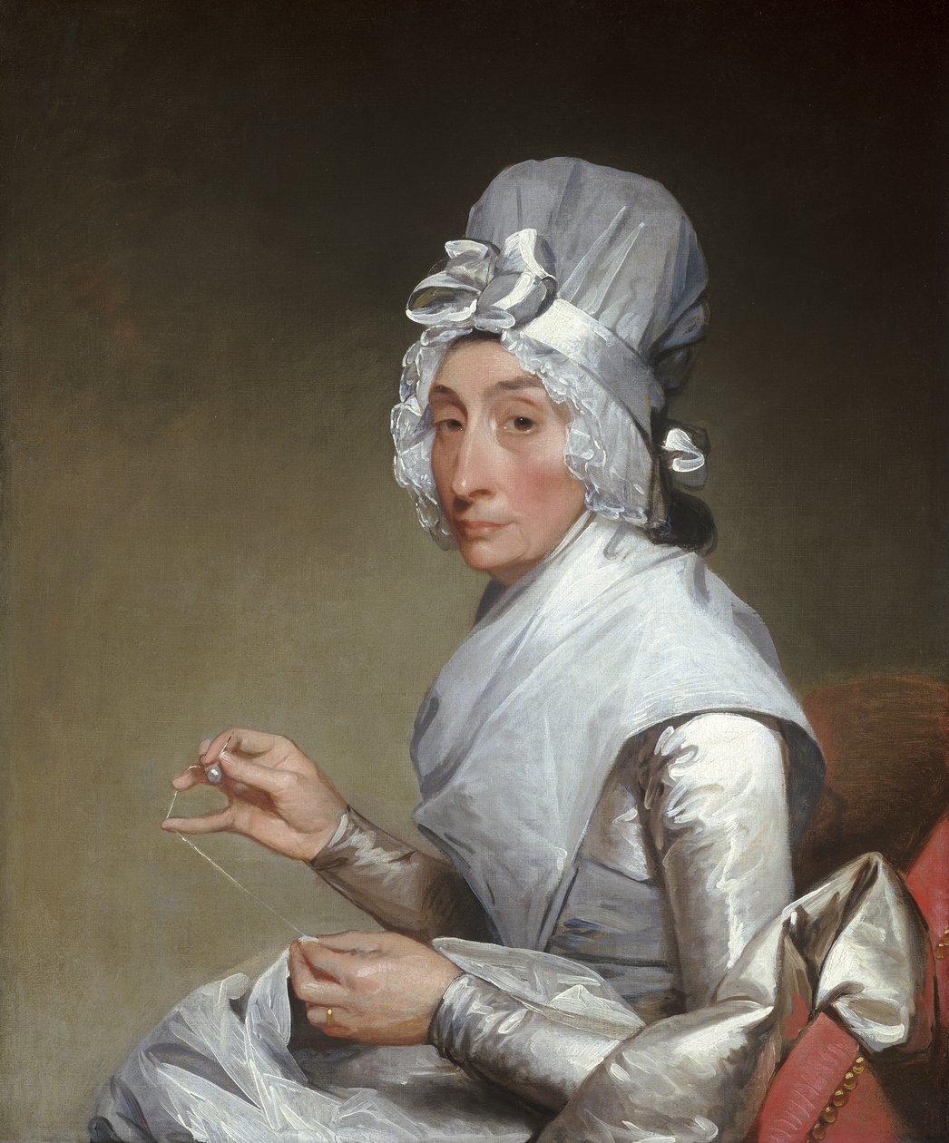 Catherine Brass Yates (Mrs Richard Yates) av Gilbert Stuart