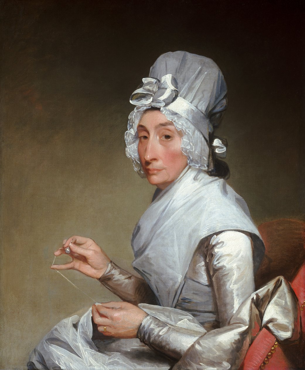 Catherine Brass Yates Mrs Richard Yates, 17931794. av Gilbert Stuart