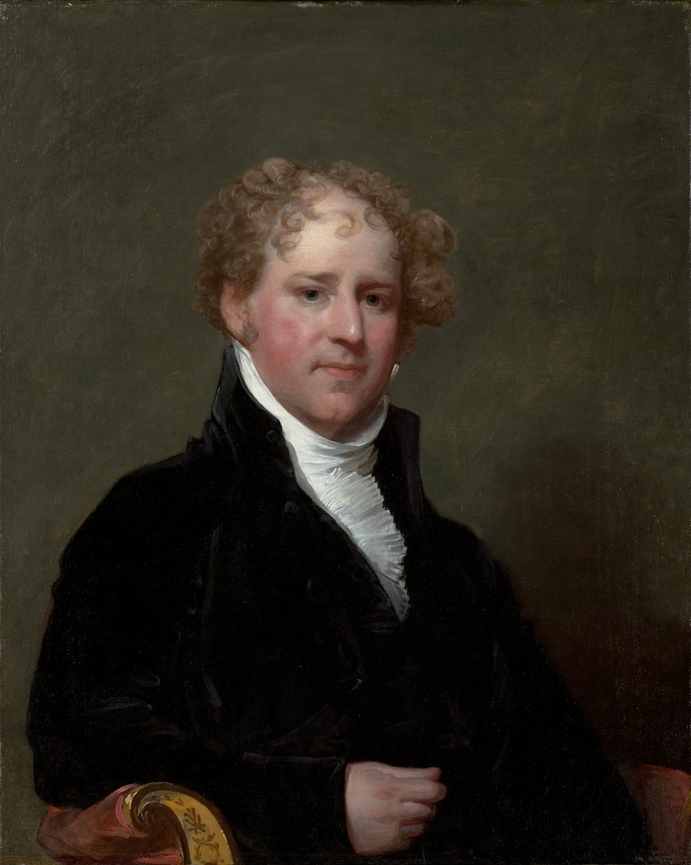 Charles Davis (1777–1821), ca 1808-09 (olja på träpanel) av Gilbert Stuart