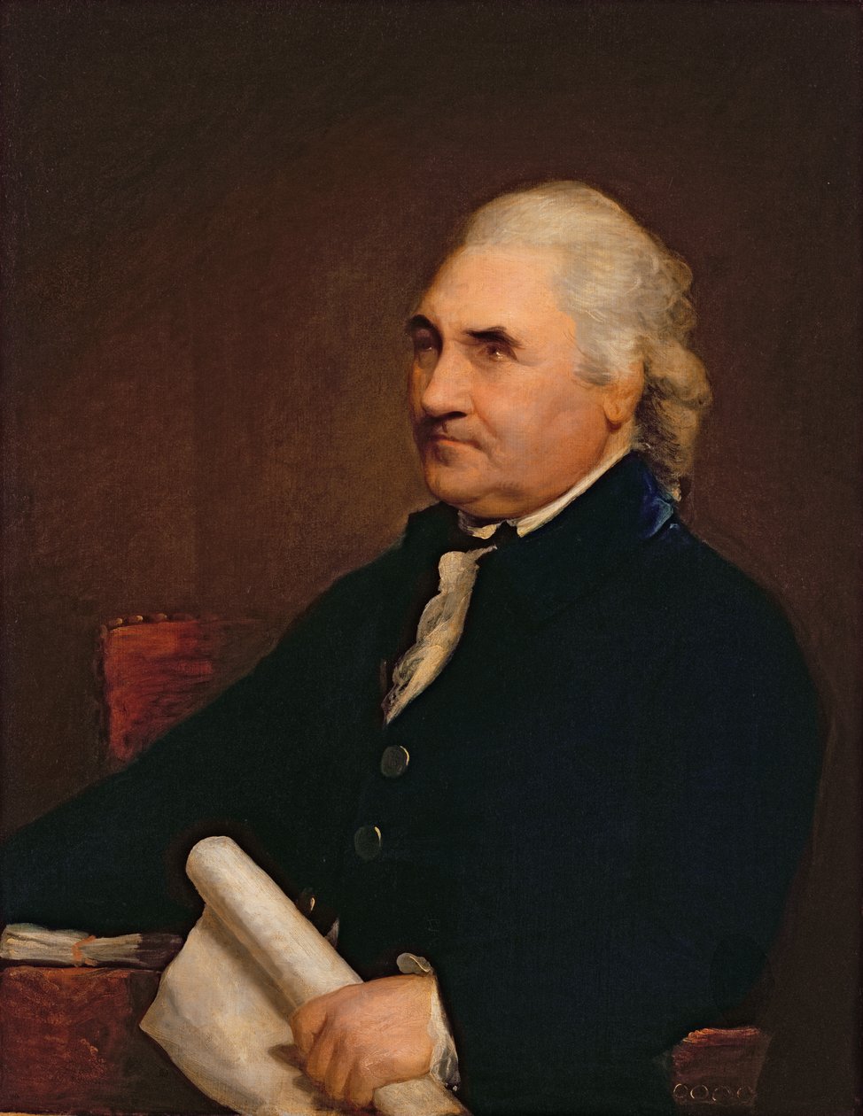 Överste Isaac Barre, 1785 av Gilbert Stuart