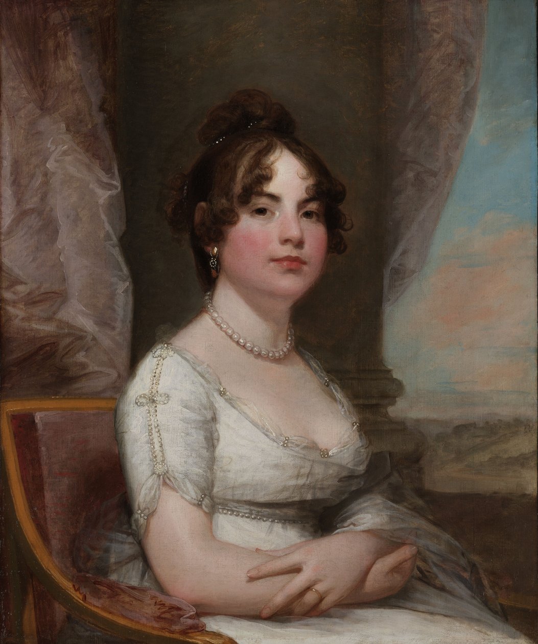 Elizabeth Beltzhoover Mason, ca 1803-05 (olja på duk) av Gilbert Stuart