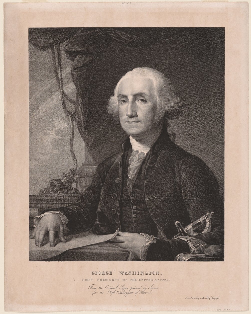 George Washington av Gilbert Stuart