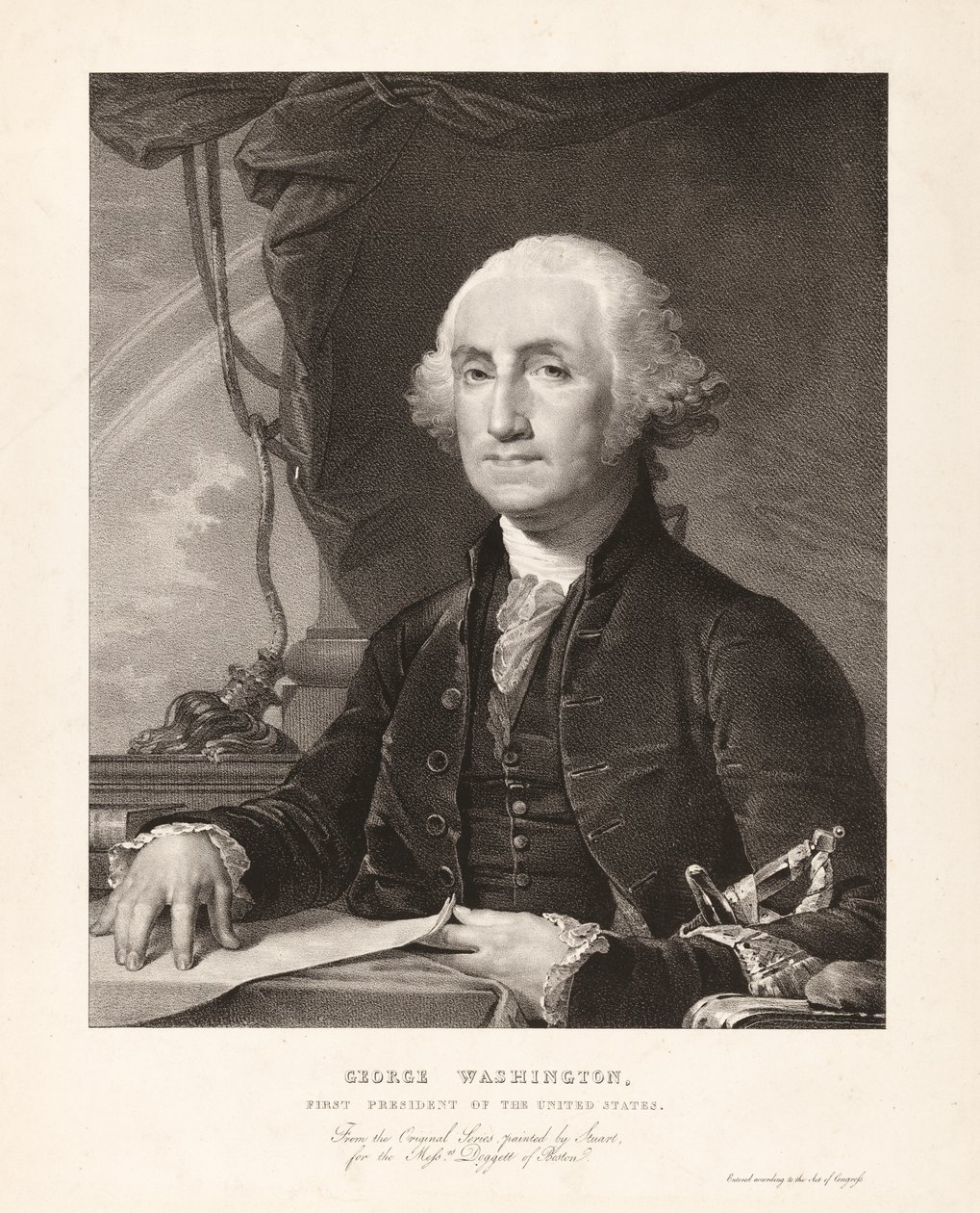 George Washington av Gilbert Stuart