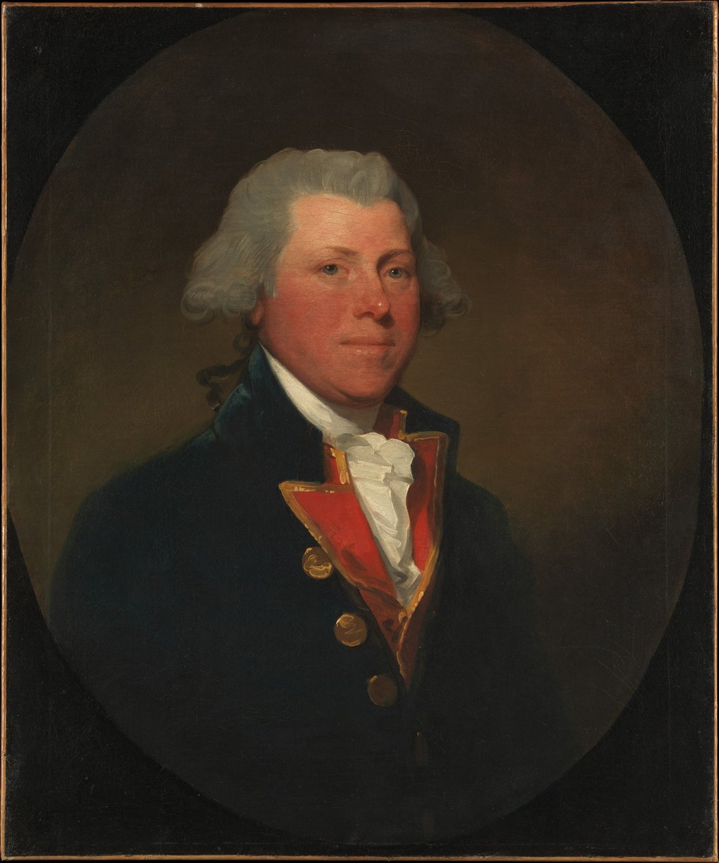 James DeLancey av Gilbert Stuart