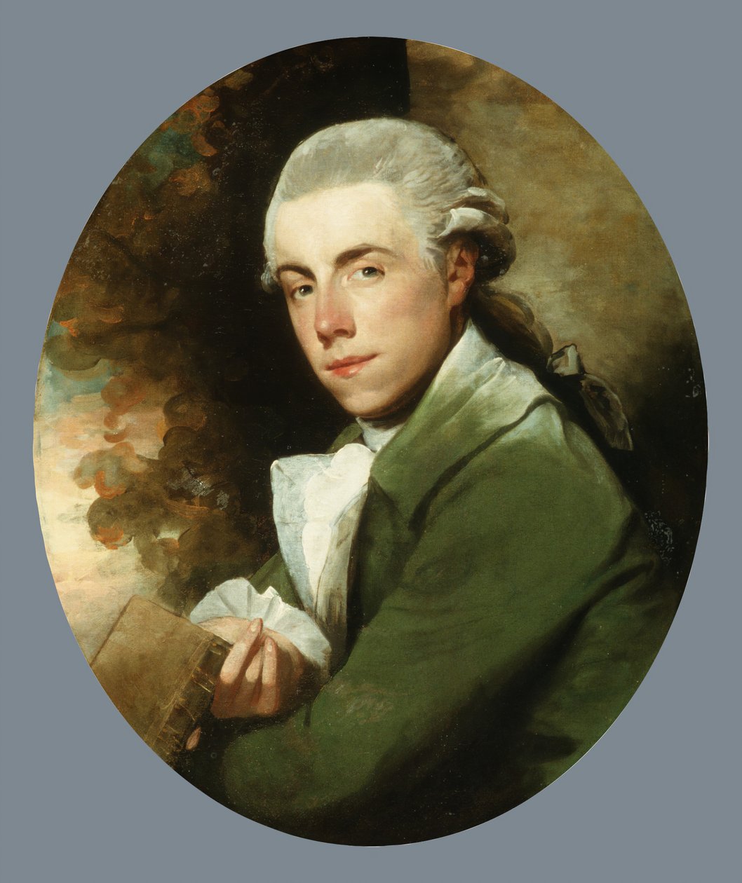 Man i grön rock, ca. 1779-85. av Gilbert Stuart