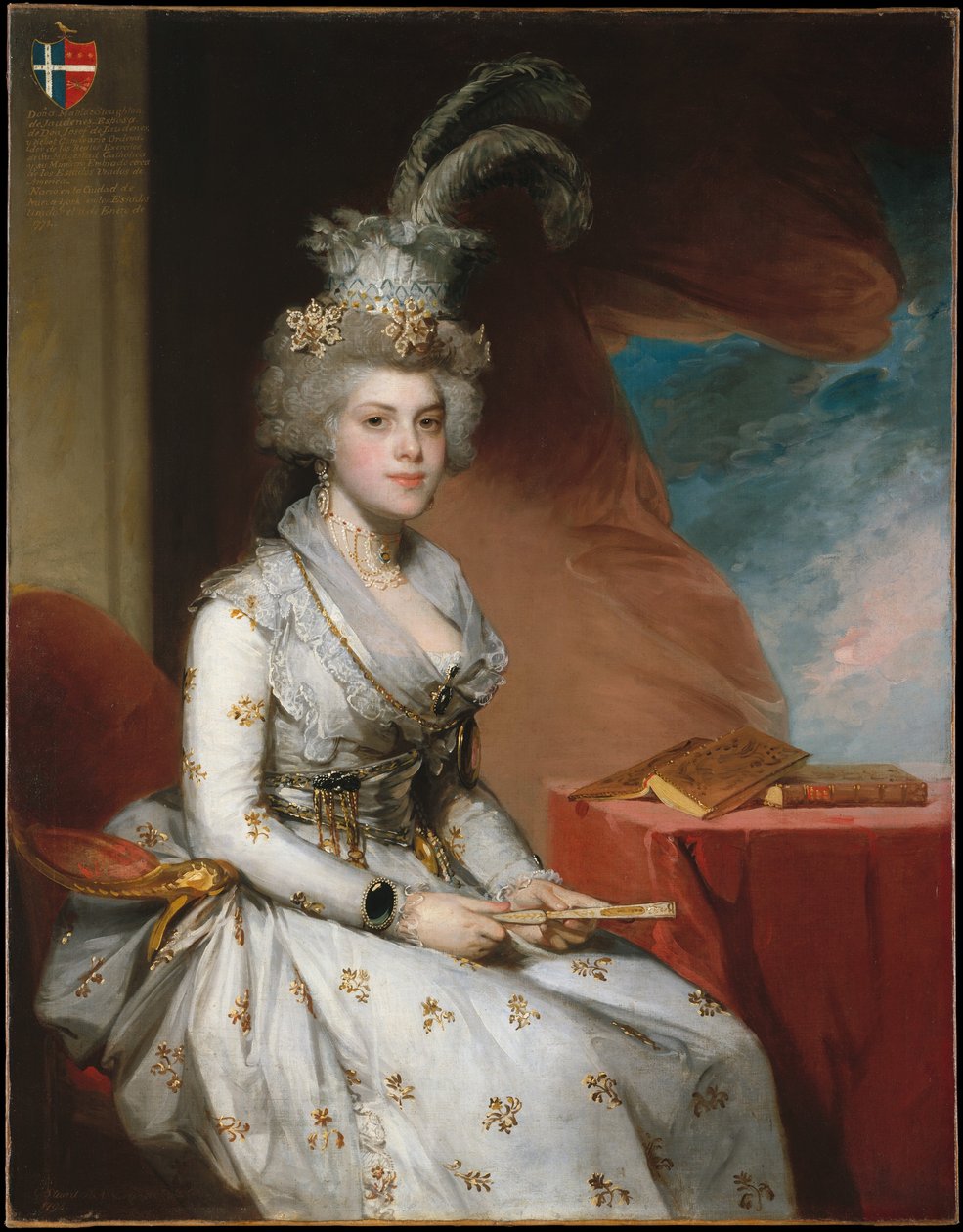 Matilda Stoughton de Jaudenes av Gilbert Stuart