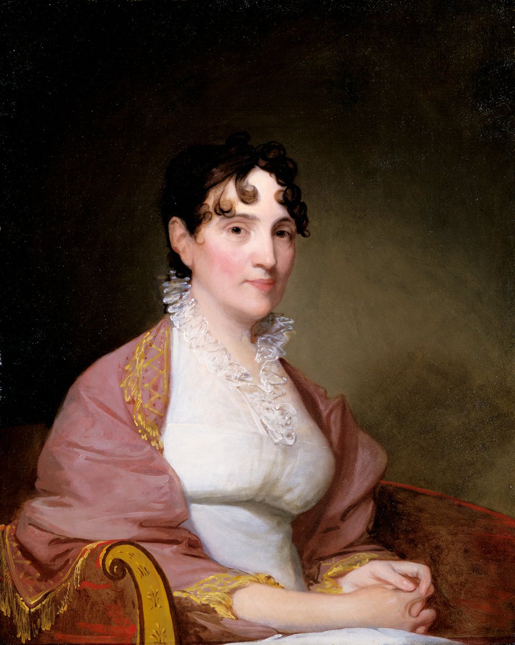 Fru Adam Babcock (Martha Hubbard) av Gilbert Stuart