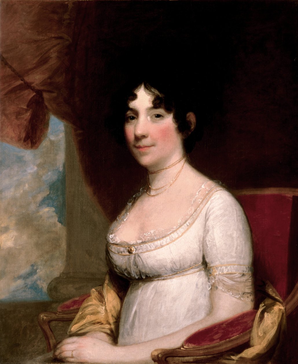 Mrs Dolley Madison av Gilbert Stuart