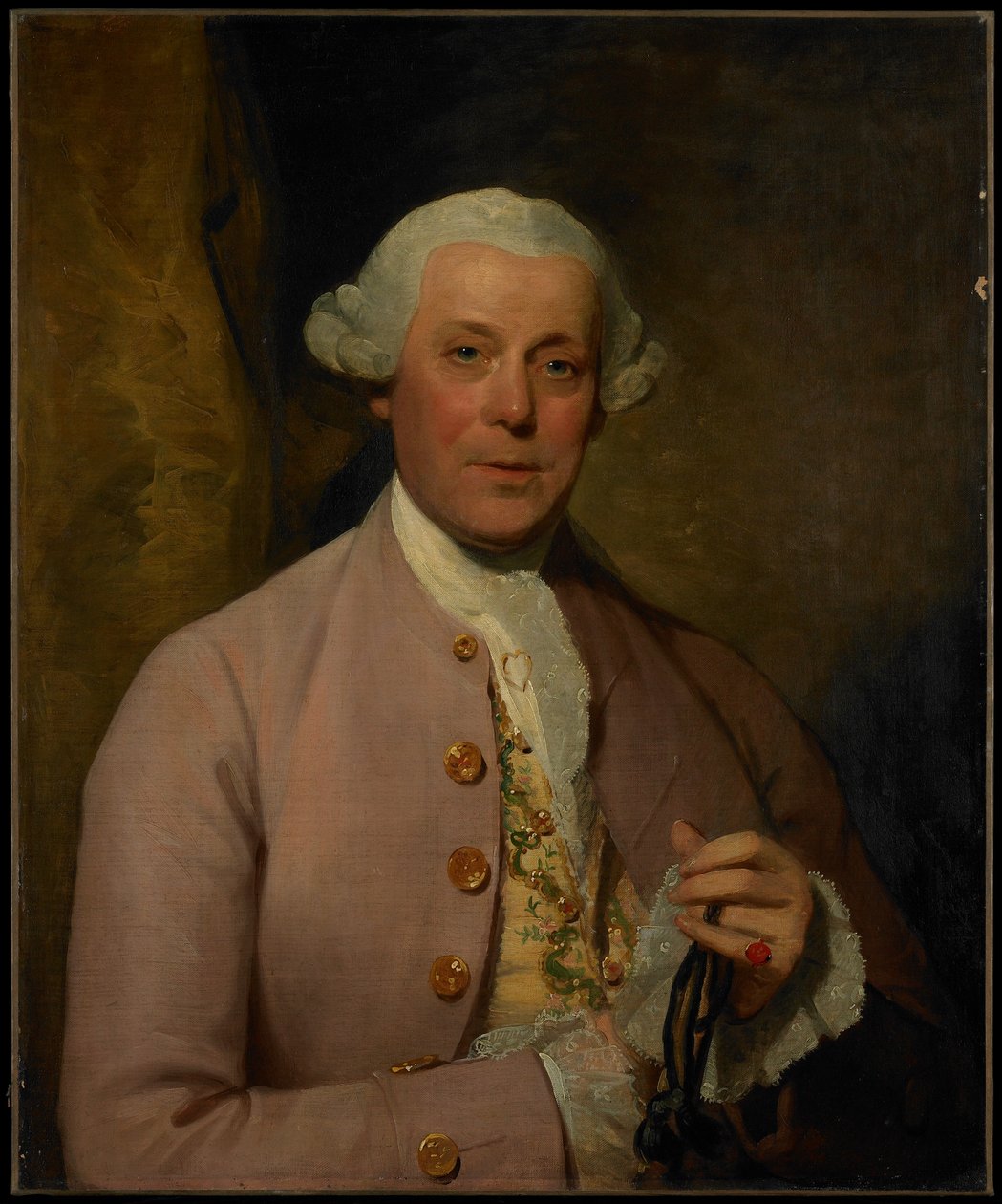Porträtt av Henry Lambert, ca 1780-81 av Gilbert Stuart