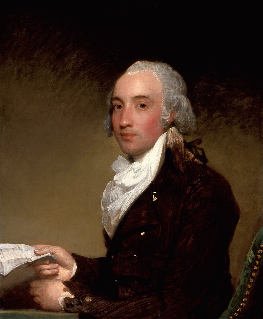 Porträtt av Richard Barrington, Later Fourth Viscount Barrington, c.1793-94 av Gilbert Stuart