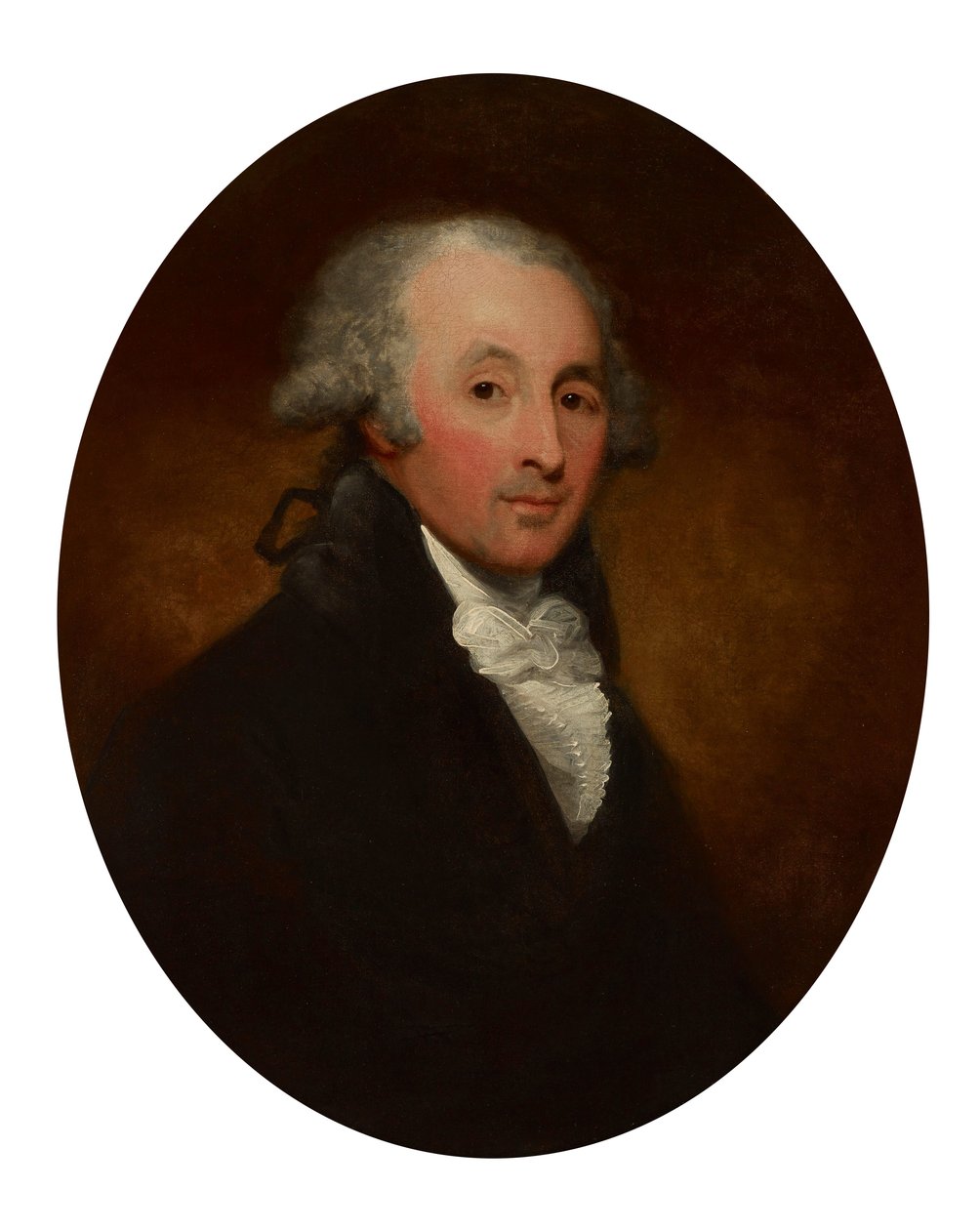 Porträtt av en gentleman (möjligen Sir Jonah Barrington) av Gilbert Stuart
