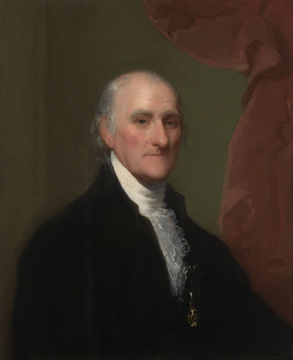 Samuel Miles, ca 1800 (olja på träpanel) av Gilbert Stuart