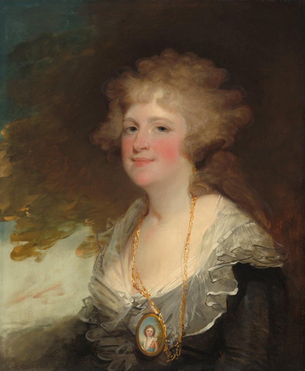 Sarah Shippen Lea (Mrs Thomas Lea) av Gilbert Stuart