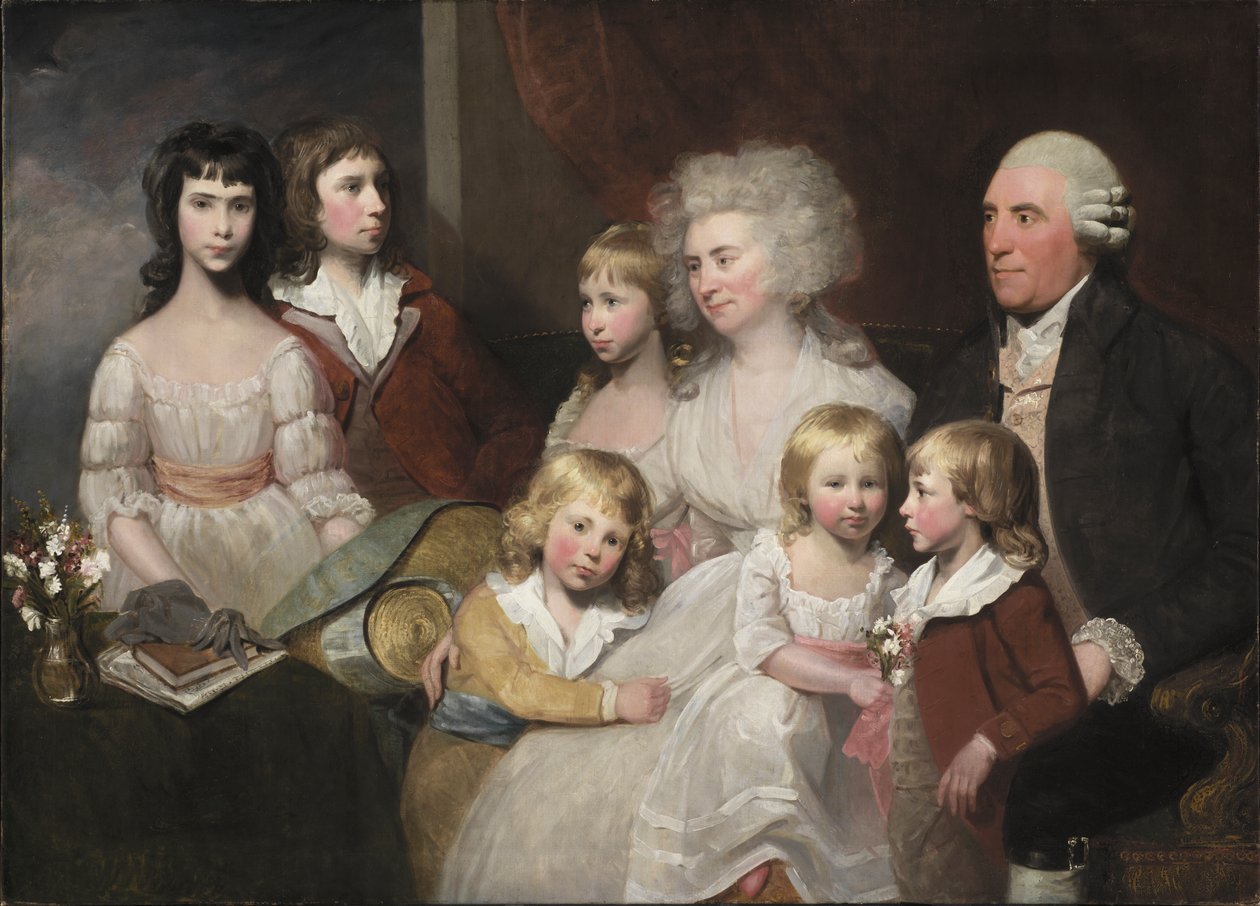 Familjen Todd, ca 1785 av Gilbert Stuart