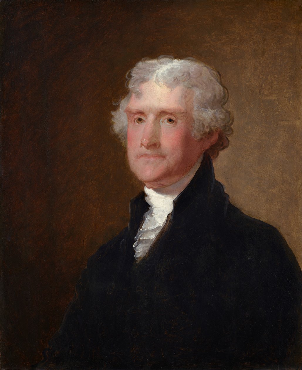 Thomas Jefferson av Gilbert Stuart