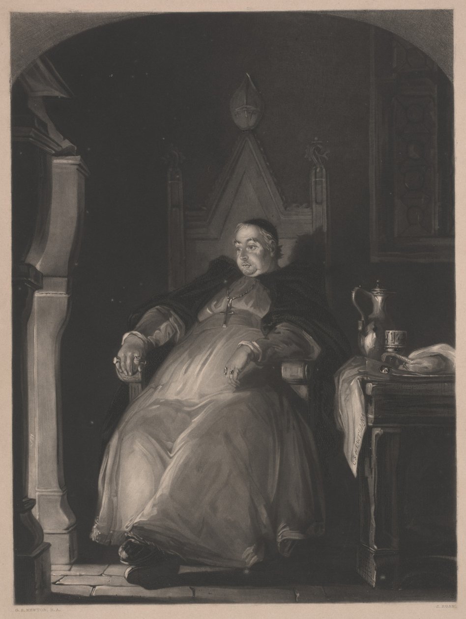 Abbott Boniface av Gilbert Stuart Newton