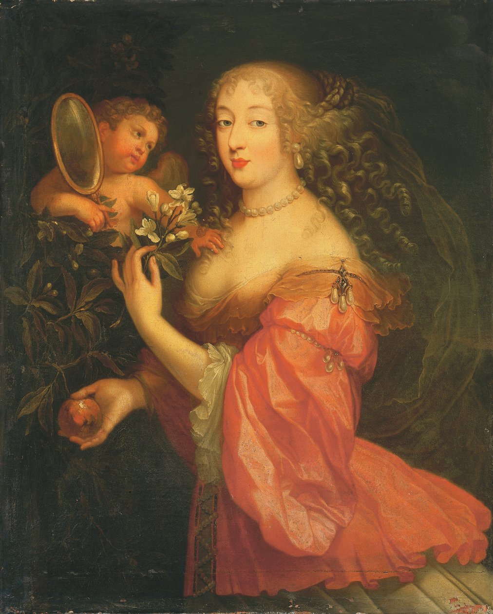 Porträtt av Anne Marie Louise d