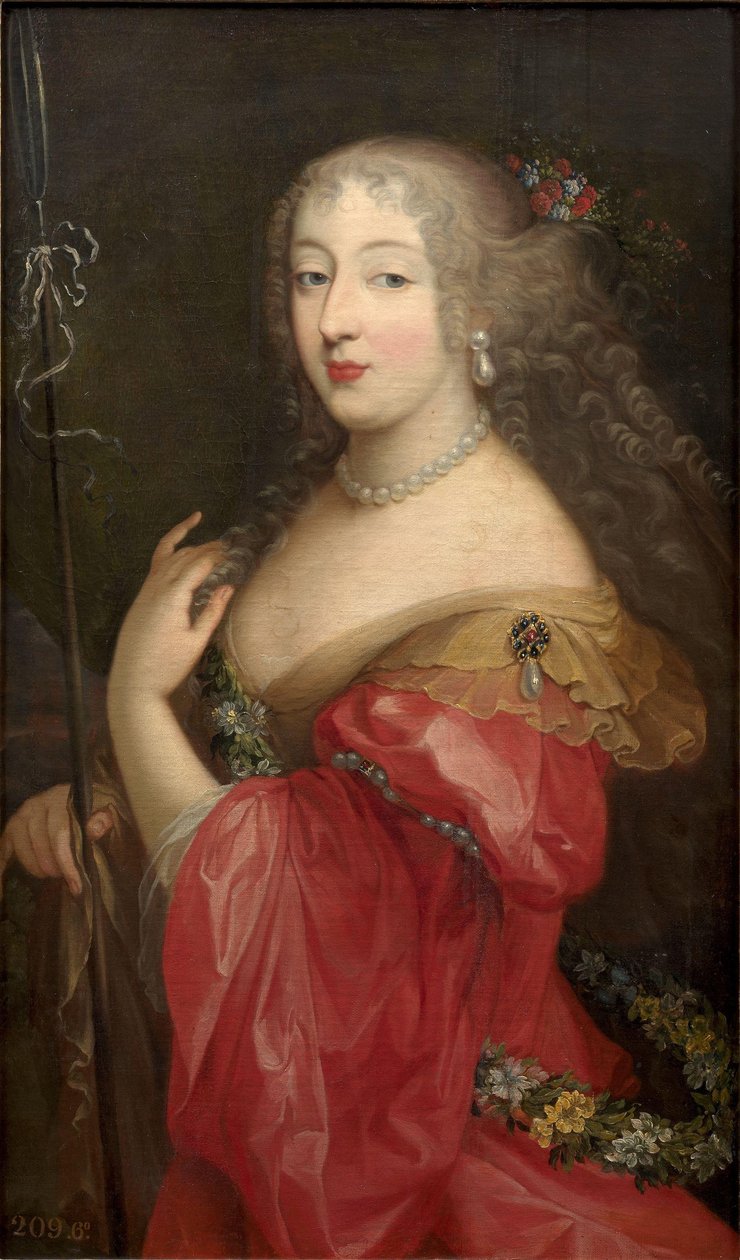 "La Grande Mademoiselle som fåraherdinna av Gilbert de Seve