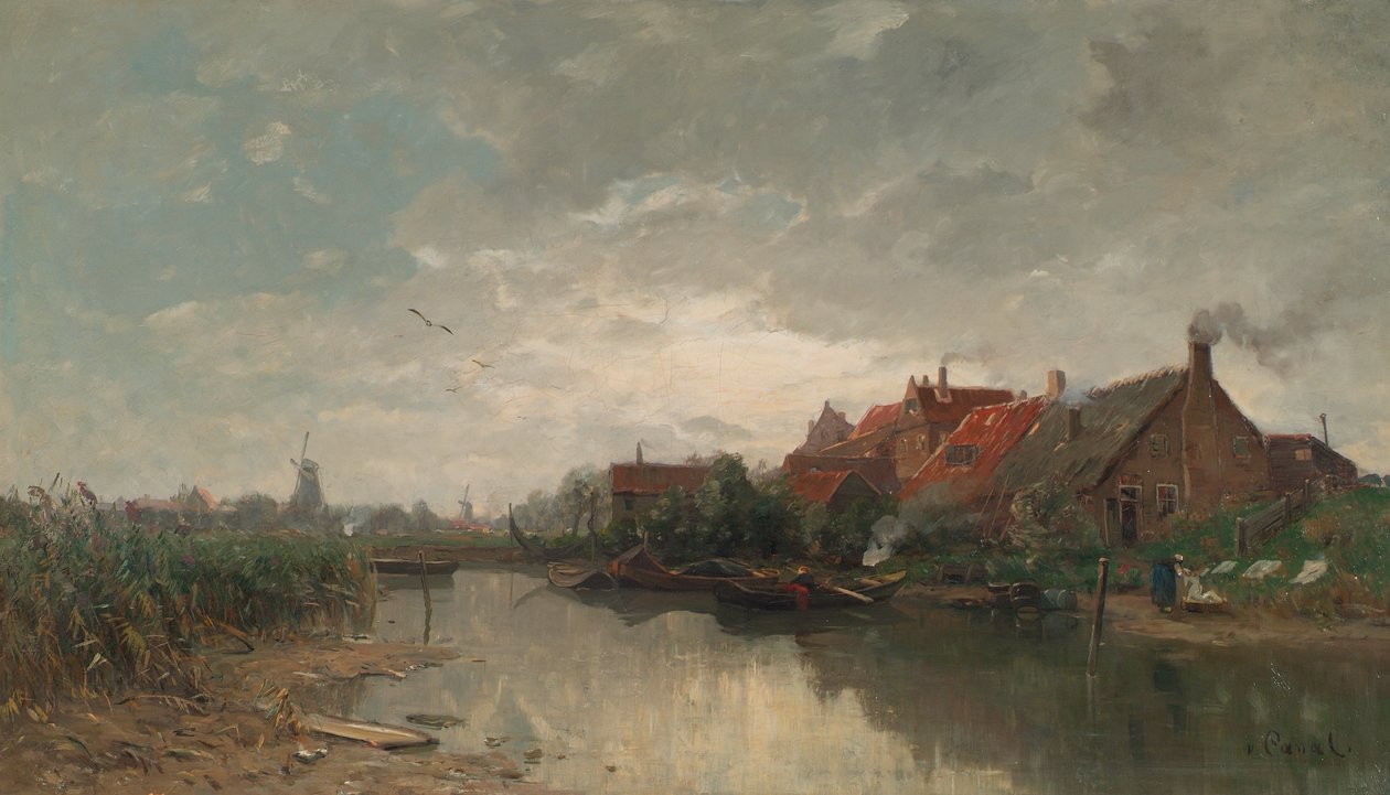 holländsk kanal av Gilbert von Canal