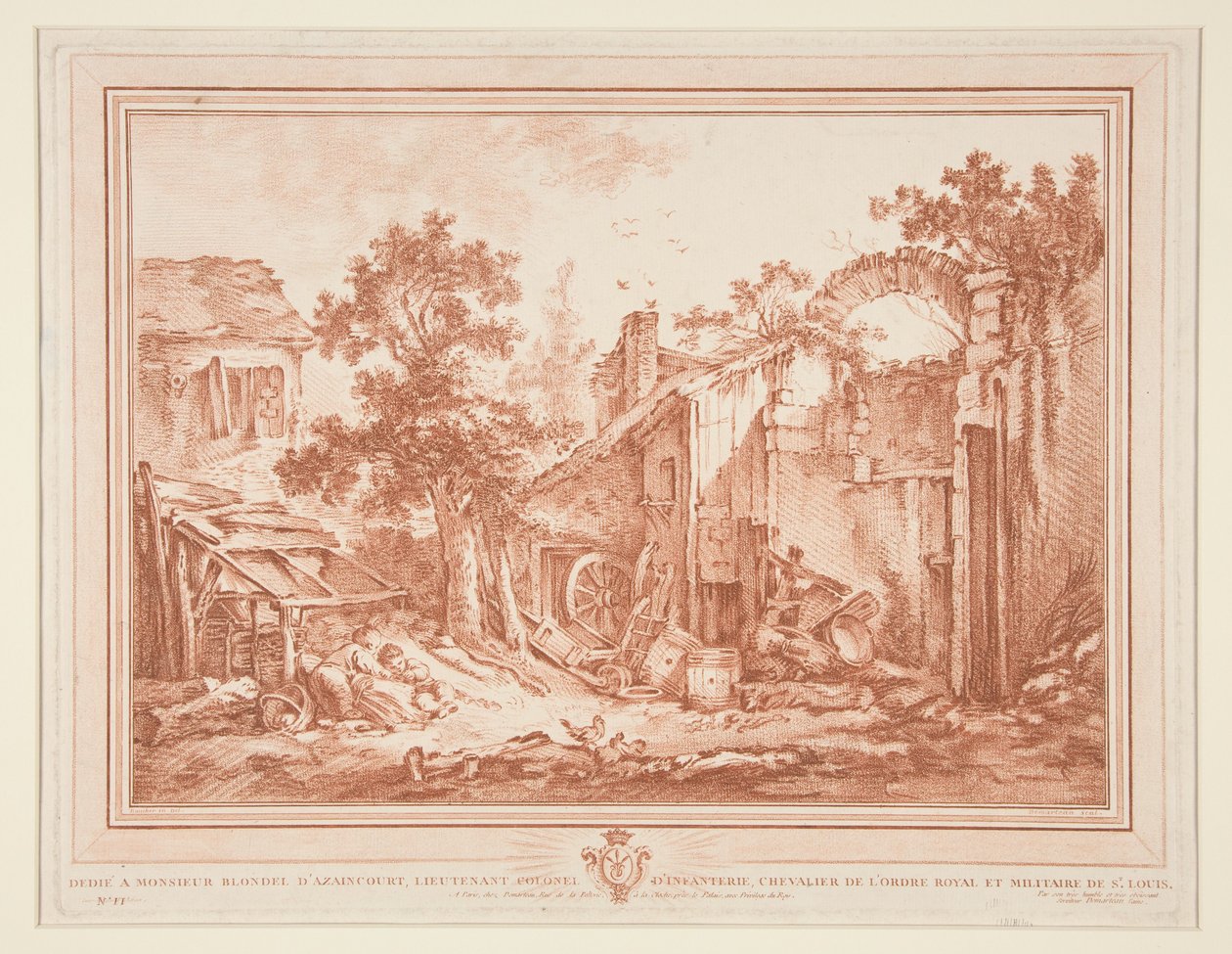 En bondgård av Gilles Demarteau