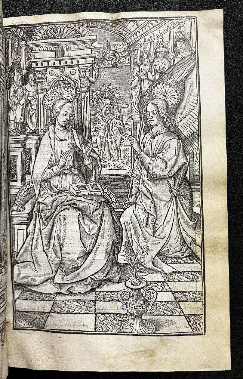 Timbok, användning i Rom (Heures a lusaige de Romme) av Gilles Hardouyn