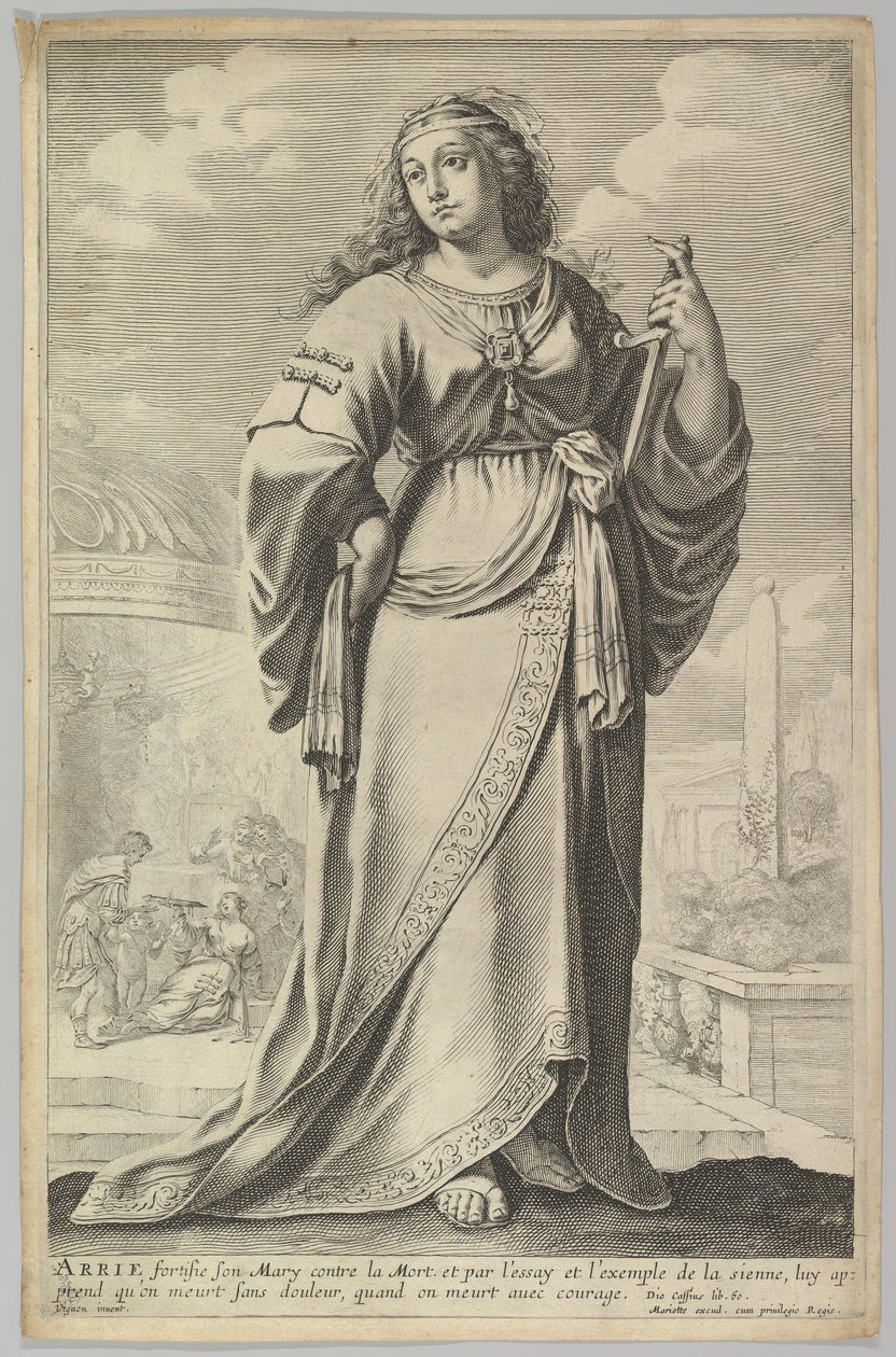 Arrie, 1647. Skapare: Gilles Rousselet, Abraham Bosse. av Gilles Rousselet and Abraham Bosse