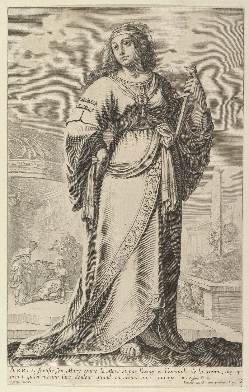 Arrie, 1647. Skapare: Gilles Rousselet, Abraham Bosse. av Gilles Rousselet and Abraham Bosse