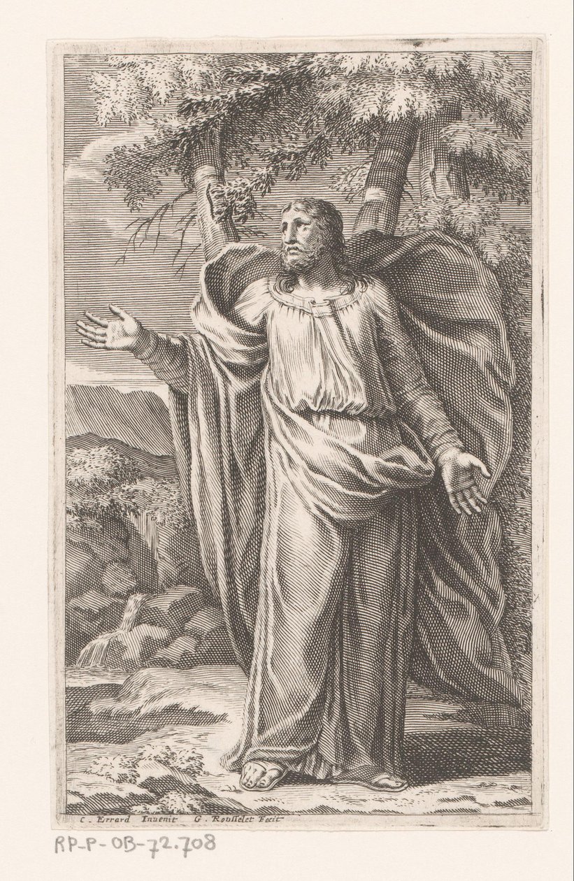 Kristus i vildmarken av Gilles Rousselet