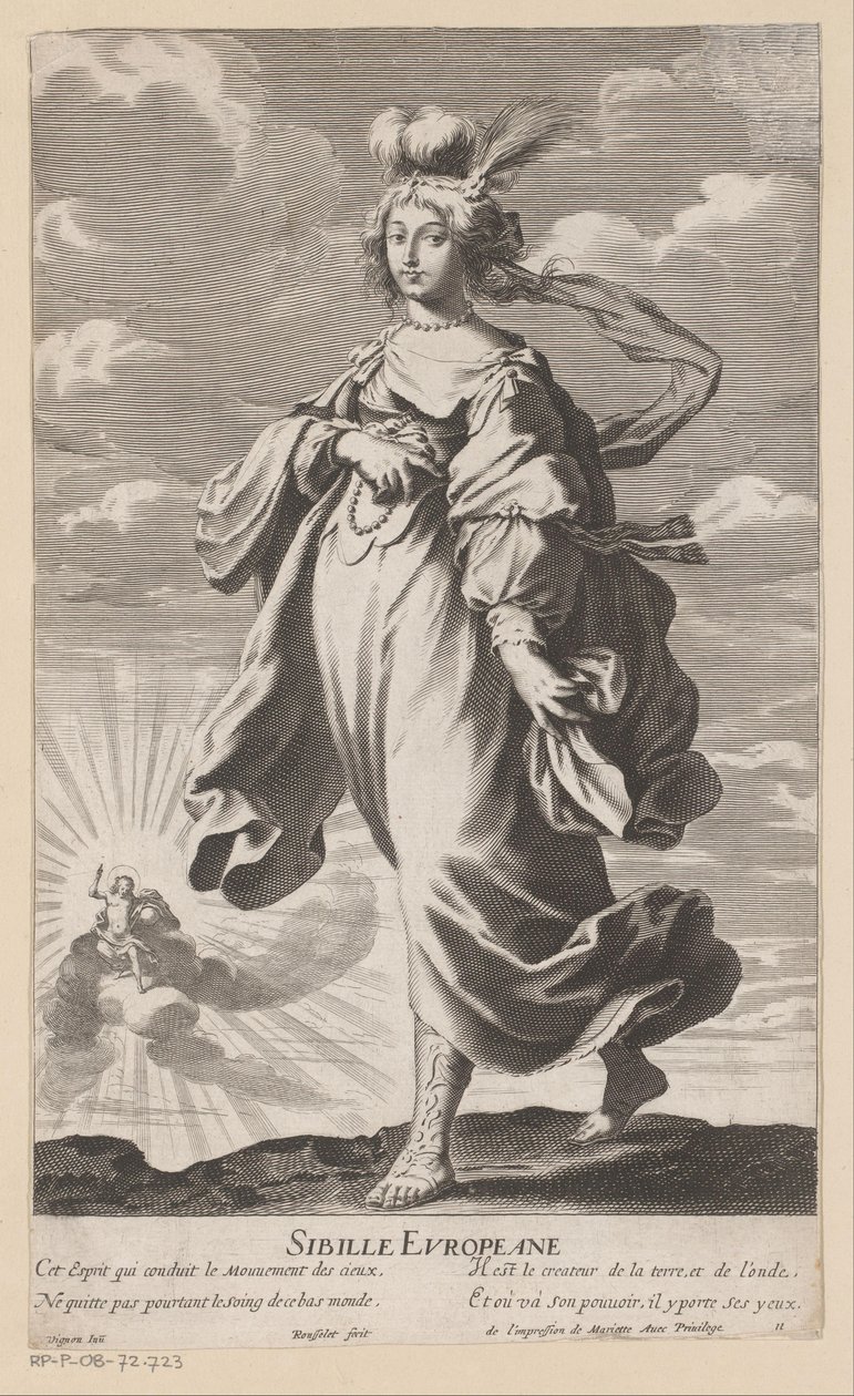 Europeiska sibille Sibille Europeane (titel på objekt) Sibillen (serietitel) Les Sibylles (serietitel) av Gilles Rousselet