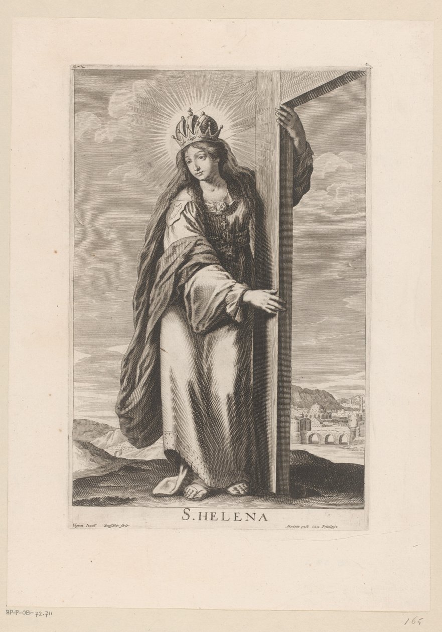 Sankta Helena vid korset av Gilles Rousselet