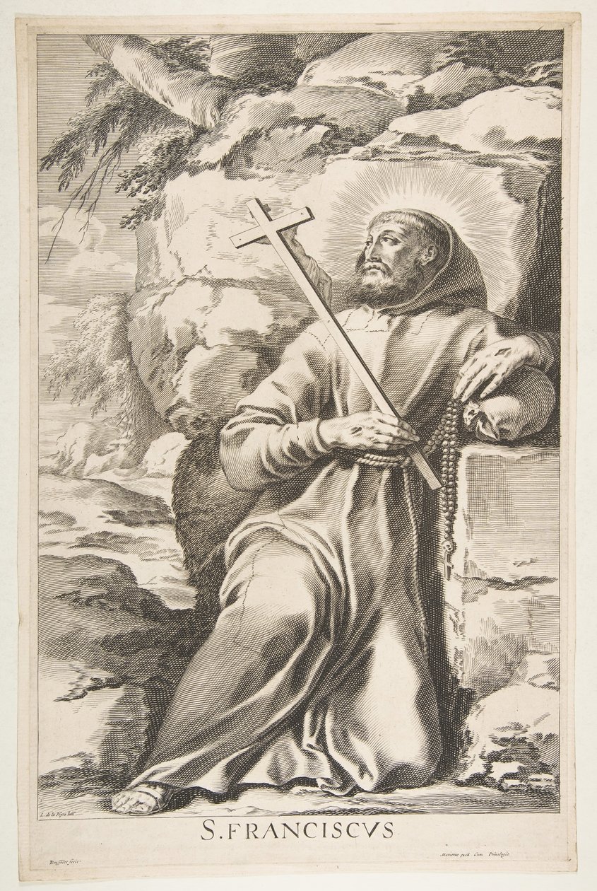 St Franciskus. av Gilles Rousselet
