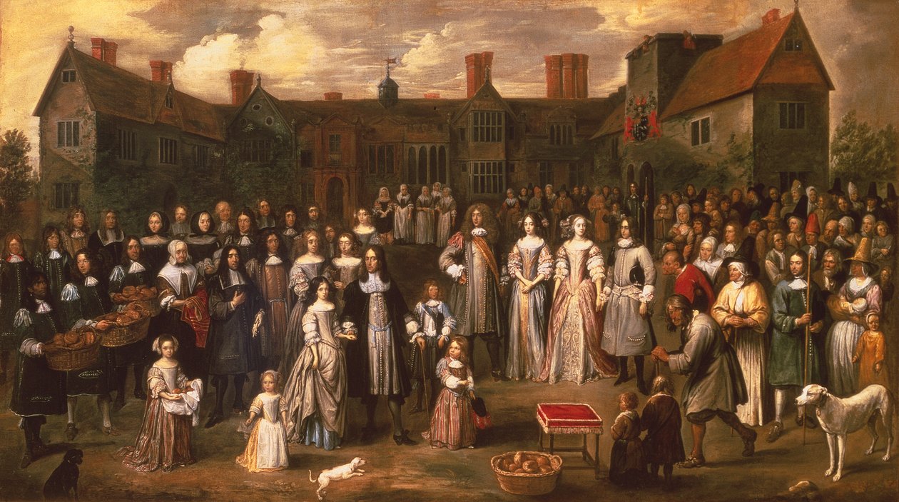The Tichborne Dole, 1671 av Gillis van Tilborgh the younger