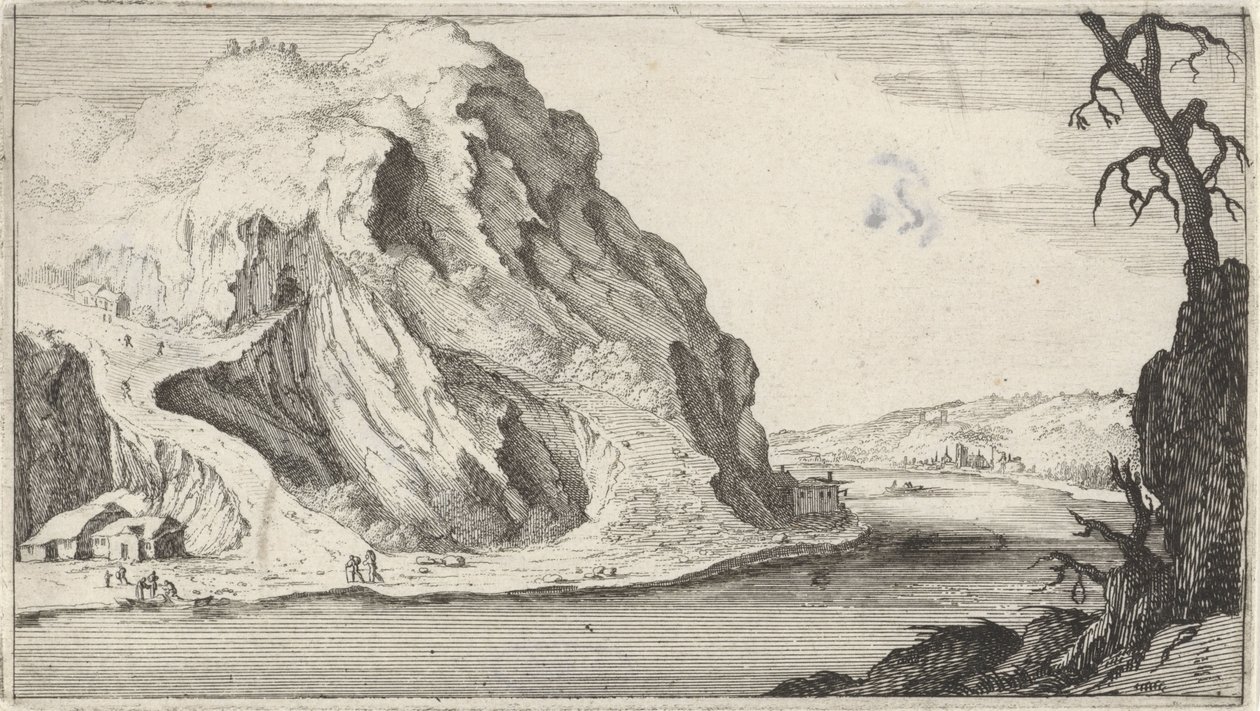 Flod i bergen Tolv landskap (serietitel) av Gillis van Scheyndel (I)