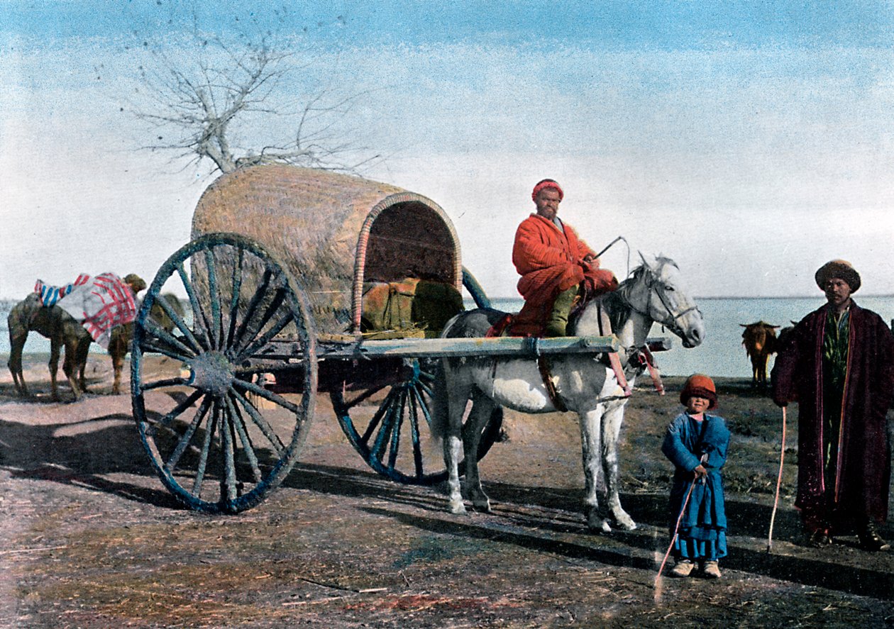 Bukhara vagn, Uzbekistan, c1890 av Gillot